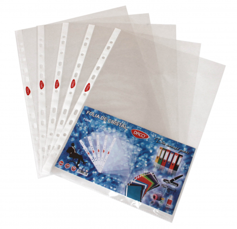 Folii de protectie - FOLIE A4 CRISTAL DACO SET 100 FO040