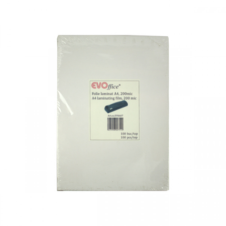 Comunicare si prezentare - Folie laminat A4 200 microni 100 coli/top 