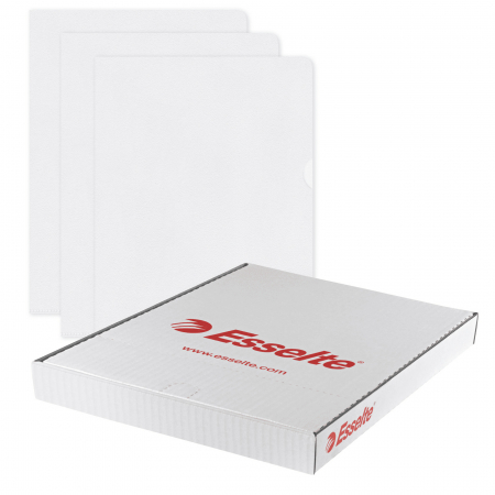 FOLIE PROTECTIE A4 CRISTAL 105 MICRONI 100/TOP DESCHIDERE L ESSELTE [3]