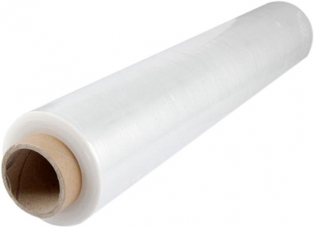 Folie stretch - Folie stretch transparenta pentru impachetare manuala 23 microni/50cm L/120m l