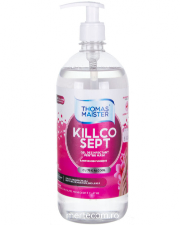 Produse curatenie - GEL DEZINFECTANT MAINI 1L KILLCOSEPT THOMAS MAISTER