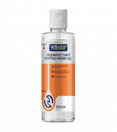 Produse curatenie - GEL DEZINFECTANT MAINI 200ML KLINTENSIV