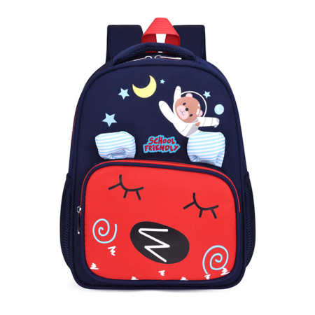 Produse si rechizite scolare - GHIOZDAN CLASA 0 SF BLEUMARIN ROSU 2 FERMOARE PIGNA