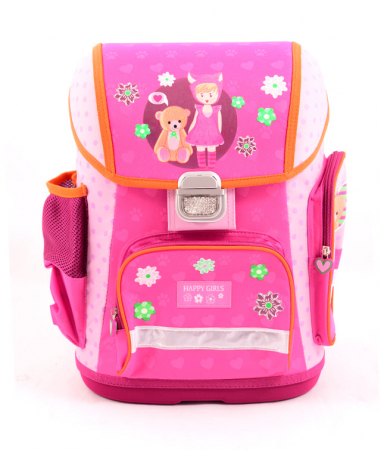 Produse si rechizite scolare - GHIOZDAN CLASELE I-IV FETE Q+ HAPPY GIRLS PIGNA