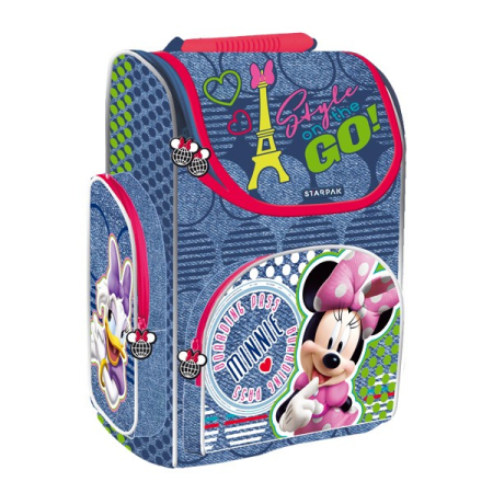 Produse si rechizite scolare - Ghiozdan cu carcasa tare MINNIE - STARPAK