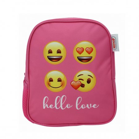 Produse si rechizite scolare - GHIOZDAN GRADINITA EMOJI CLASSIC ROZ PIGNA