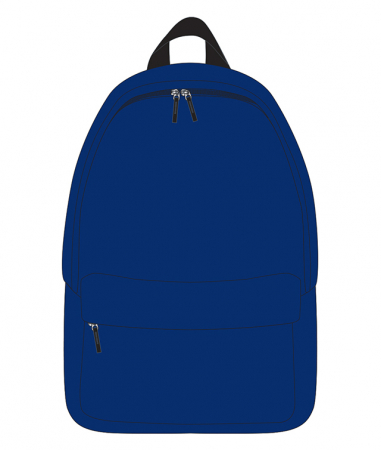 Ghiozdane - GHIOZDAN SIMPLU 42X30X14CM ALBASTRU PIGNA