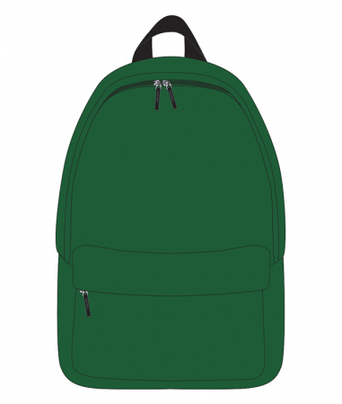 Produse si rechizite scolare - GHIOZDAN SIMPLU 42X30X14CM VERDE PIGNA