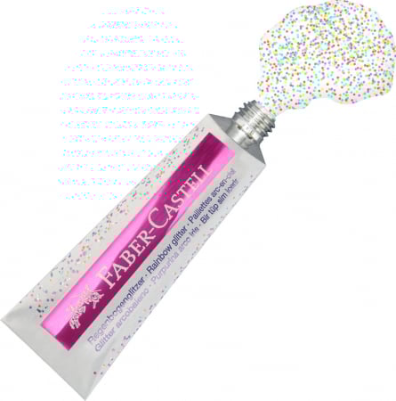 GLITTER RAINBOW SET 2X12 ML FABER-CASTELL [1]
