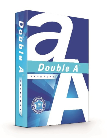 Hartie si articole din hartie - Hartie alba pentru copiator A4, 70gsm, 500coli/top, clasa A, Double A Everyday