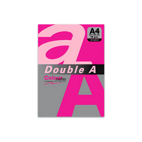Hartie si articole din hartie - Hartie color pentru copiator A4, 75gsm, 25coli/top, Double A