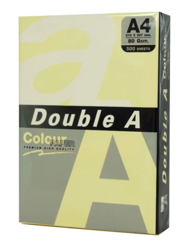 Hartie si articole din hartie - Hartie color pentru copiator A4, 80gsm, 25coli/top, Double A