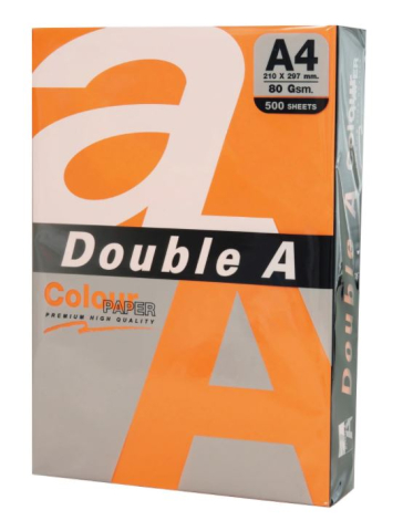 Hartie color pentru copiator - Hartie color pentru copiator A4, 80gsm, 500coli/top, Double A