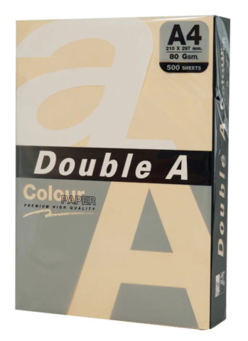 Hartie color pentru copiator - Hartie color pentru copiator A4, 80gsm, 500coli/top, Double A