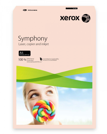 Hartie si articole din hartie - HARTIE COPIATOR A4 SALMON PAL 80G 500/TOP XEROX