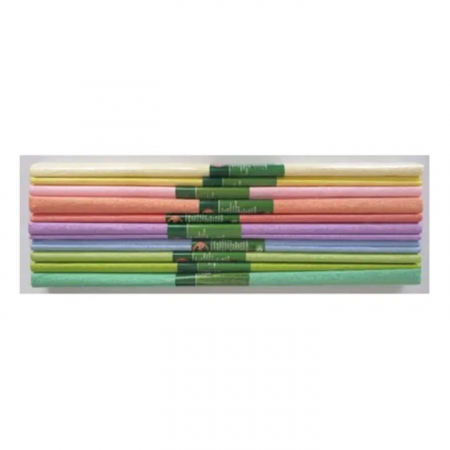 Hartie creponata - HARTIE CREPONATA 10/SET CULORI PASTEL KOH-I-NOOR