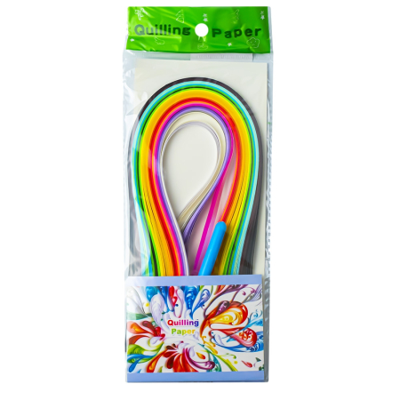 Produse si rechizite scolare - Hartie Quilling cu ac, 3 mm x 39 m