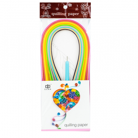 Produse si rechizite scolare - Hartie Quilling cu ac, 5 mm x 54 m