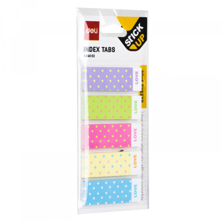 INDEX ADEZIV HARTIE 5*15*45MM 30 FILE 5 MODELE ANIMALE, BULINE DELI [4]