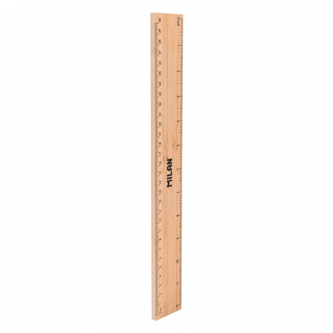 Produse si rechizite scolare - LINIAR 30 CM LEMN BAMBUS MILAN 353701BMB