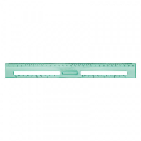 Produse si rechizite scolare - LINIAR 30CM TRANSPARENT NEW LOOK MILAN 353801NL