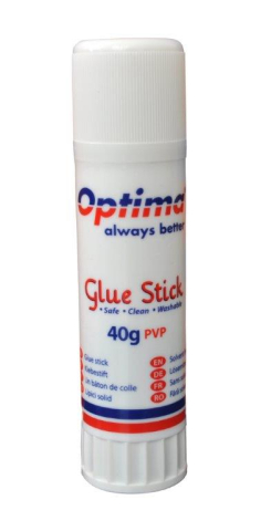 Accesorii de birou - Lipici solid Optima, 40 gr., calitate PVP (garantie 5 ani)