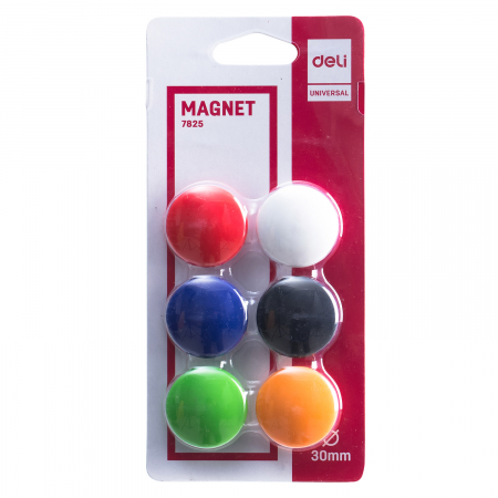 Comunicare si prezentare - MAGNETI WHITEBOARD 30MM 6 BUC/SET DELI