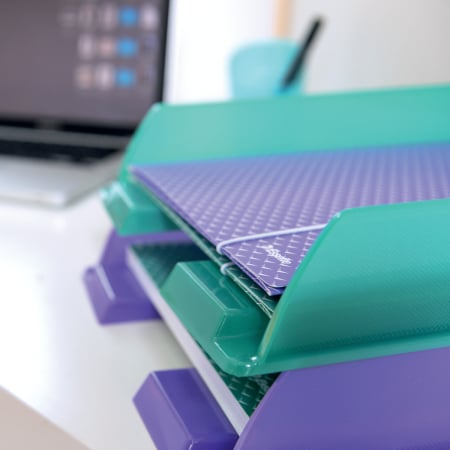 MAPA CARTON CU ELASTIC LAVANDA RECICLABILA COLOUR'BREEZE ESSELTE [2]