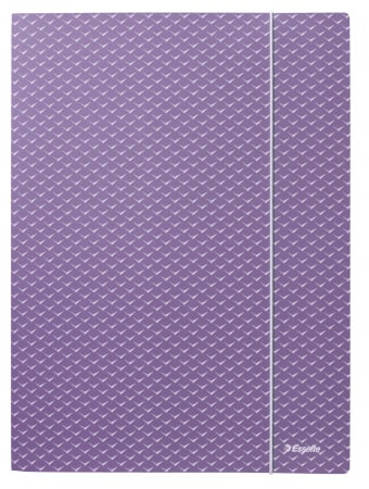 Organizare si arhivare - MAPA CARTON CU ELASTIC LAVANDA RECICLABILA COLOUR'BREEZE ESSELTE