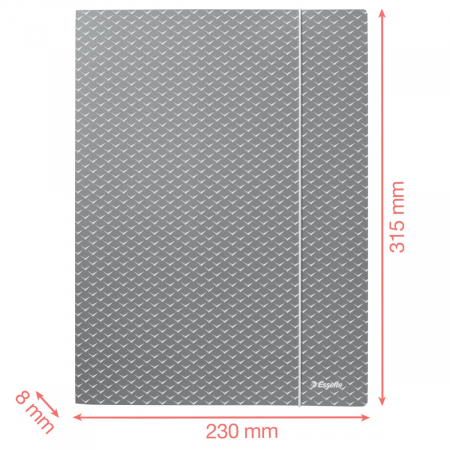MAPA CARTON CU ELASTIC VERDE RECICLABILA COLOUR'BREEZE ESSELTE [3]