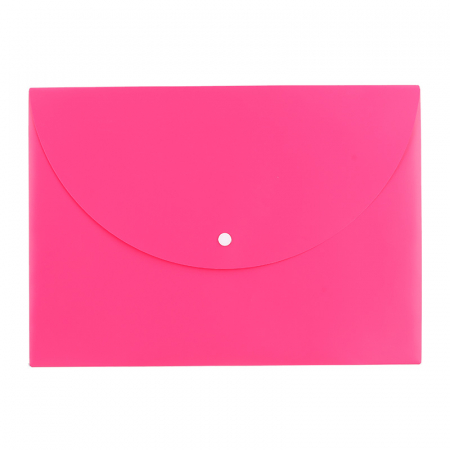 MAPA PLASTIC CU BUTON A4 DIV. CULORI NEON DELI [2]