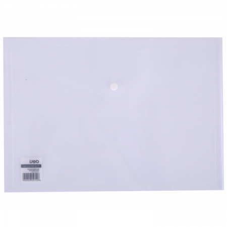 Mape - MAPA PLASTIC CU BUTON A4 CULORI TRANSLUCIDE DELI