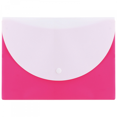 MAPA PLASTIC CU BUTON A5 DIV. CULORI NEON DELI [4]