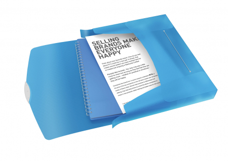 MAPA PLASTIC CU ELASTIC ALBASTRA JUMBO VIVIDA ESSELTE [1]