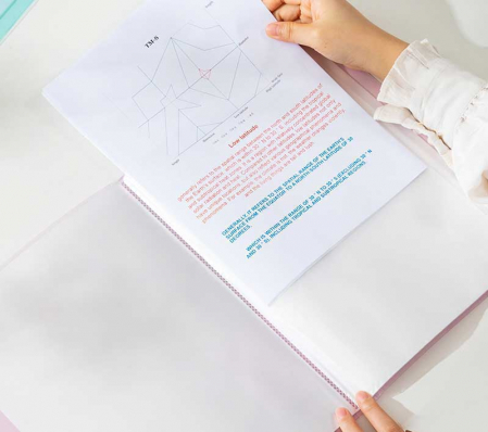 MAPA PREZENTARE 40 FOLII COP. RIGIDE CULORI PASTEL BALI DELI [2]