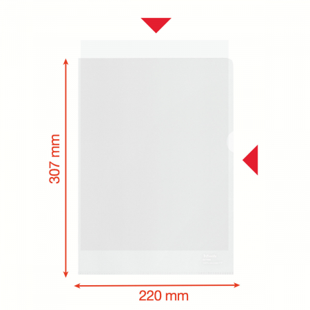 MAPA PROTECTIE A4 100 MICRONI 100/SET RECICLATA ESSELTE [2]