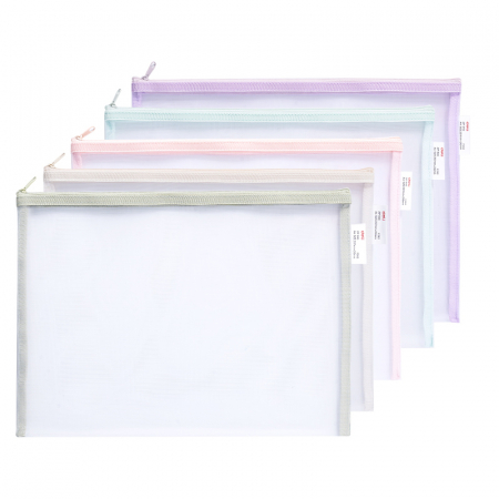 Mape - MAPA PROTECTIE POLIESTER ZIP A4 DELI