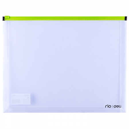 MAPA PROTECTIE ZIP A4 CU BURDUF DELI [2]