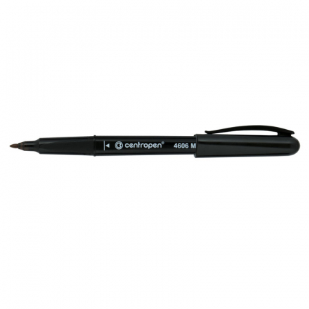 Markere permanente - MARKER CD NEGRU 1.0MM 4606M CENTROPEN
