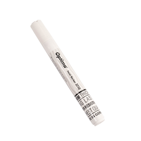 Instrumente de scris - Marker cu vopsea Optima Paint 3710, varf rotund 4.5mm, grosime scriere 2-3mm