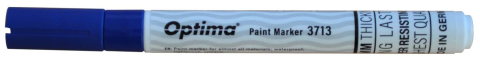 Instrumente de scris - Marker cu vopsea Optima Paint 3713, varf rotund 2.0mm, grosime scriere 1.2mm