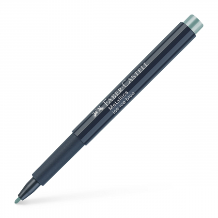 Instrumente de scris - MARKER METALLICS ALBASTRU FABER-CASTELL