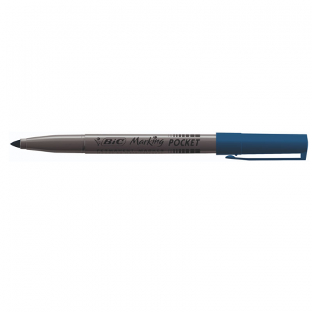 MARKER PERMANENT ALBASTRU 1.0MM 1445 BIC [1]