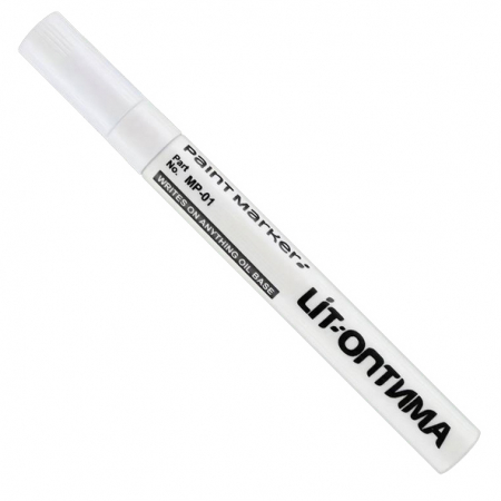 Markere vopsea / creta lichida - Marker permanent cu vopsea (paint marker) varf mediu 2 mm No. 101