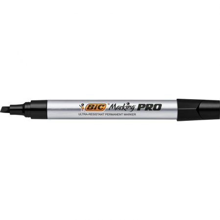 MARKER PERMANENT NEGRU VARF TESIT PRO INDUSTRIAL BIC [1]