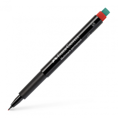 Markere permanente - MARKER PERMANENT ROSU S MULTIMARK FABER-CASTELL
