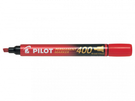 Produse si rechizite scolare - MARKER PERMANENT ROSU VARF TESIT 4MM P400 PILOT