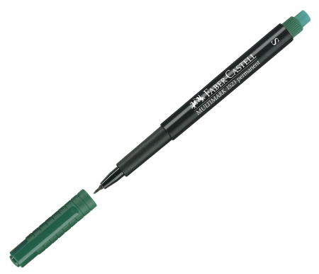 MARKER PERMANENT VERDE S MULTIMARK FABER CASTELL [1]