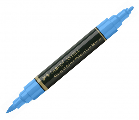 Instrumente de scris - MARKER SOLUBIL ALBASTRU PHTALO 110 A.DURER FABER-CASTELL