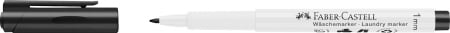 MARKER TEXTIL SLIM VARF ROTUND NEGRU FABER-CASTELL [2]